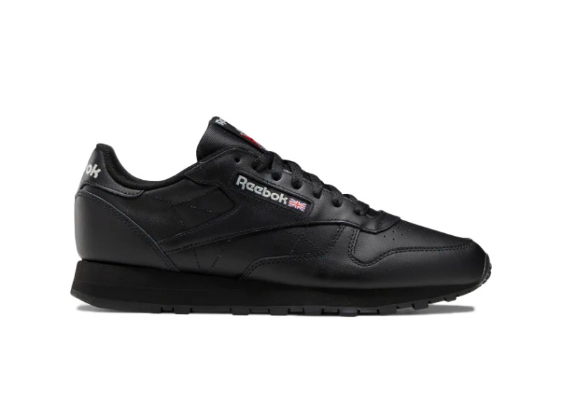 Reebok Classic Leather Core Black Pure Grey