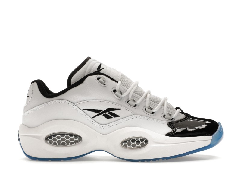 Reebok Question Low White Black Toe