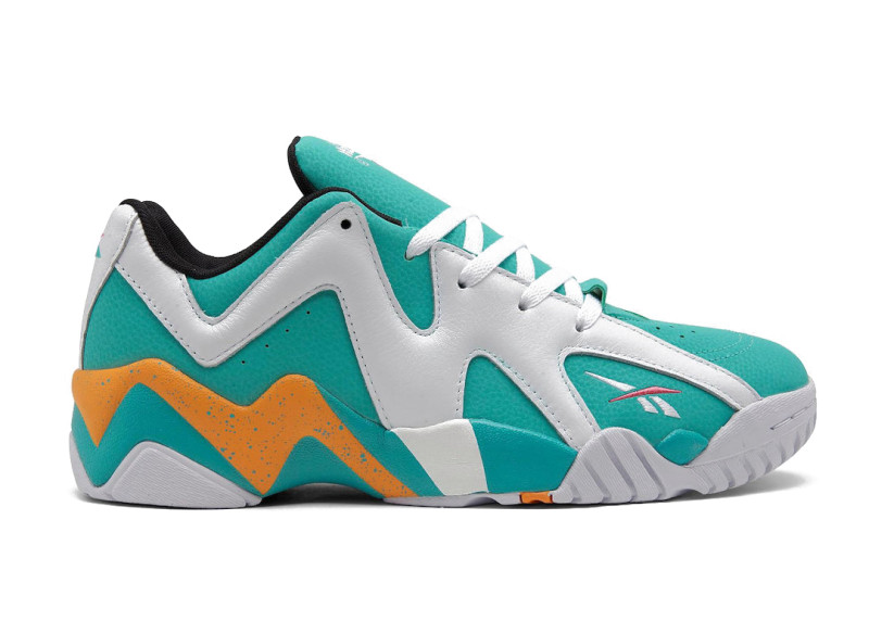 Reebok Kamikaze II Low Spearmint Maximum Orange