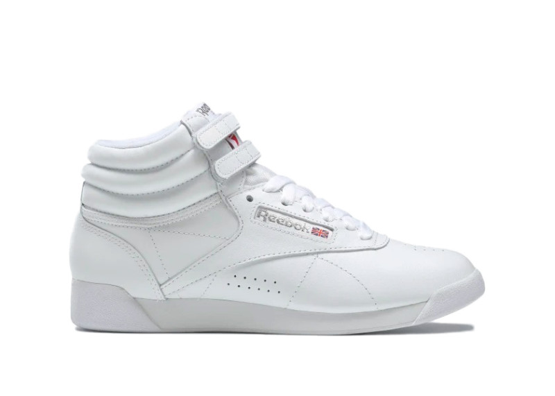 Reebok Freestyle Hi Triple White (Women's)