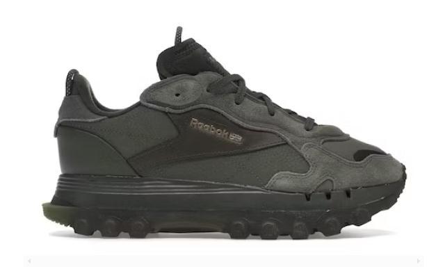 Reebok Classic Leather Cardi B Hunter Green (Women's)