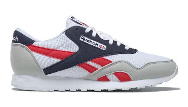 Reebok Classic Nylon White Navy Primal Red