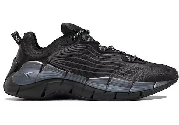 Reebok Zig Kinetica 2 Black Cold Grey