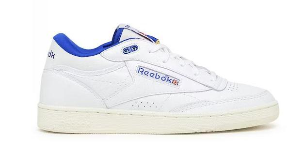 Reebok Club C Mid II Vintage White Bright Cobalt