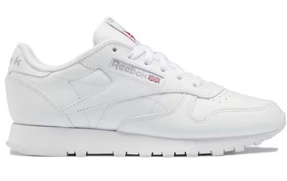 Reebok Classic Leather Footwear White Pure Grey 3 (Women's)