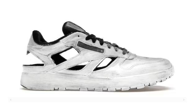 Reebok Classic Leather Tabi Decortique Low Maison Margiela Bianchetto