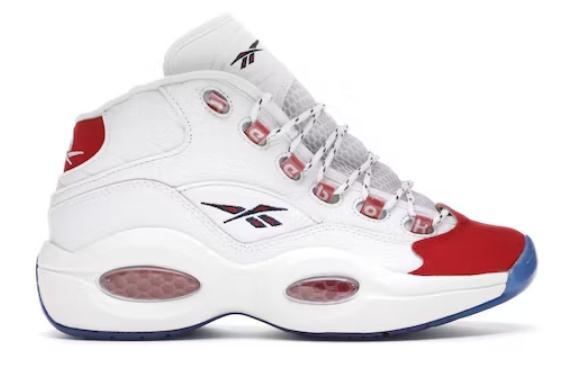 Reebok Question Mid Red Toe 25th Anniversary (GS)