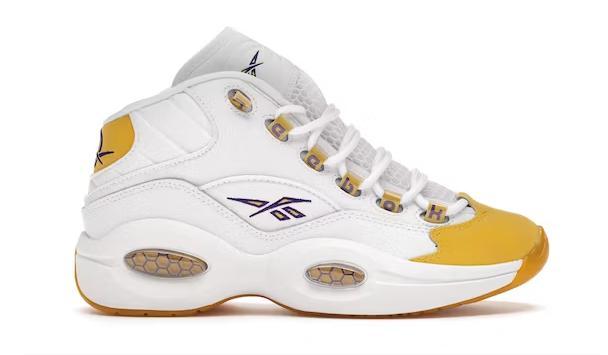 Reebok Question Mid Yellow Toe (GS)