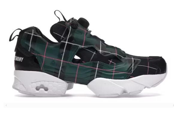 Reebok Instapump Fury Opening Ceremony Plaid Green