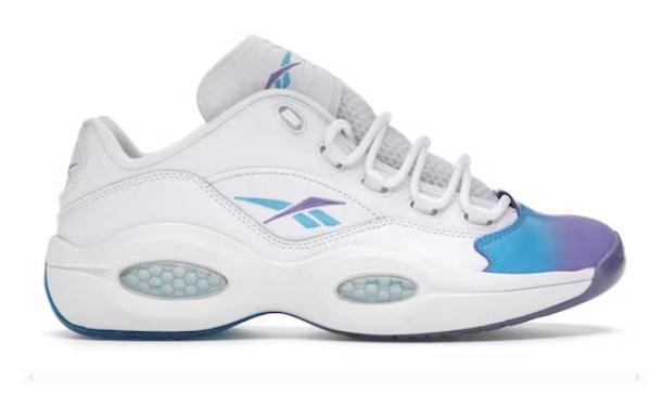 Reebok Question Low Radiant Aqua Hyper Purple