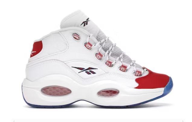 Reebok Question Mid Red Toe 25th Anniversary (GS)