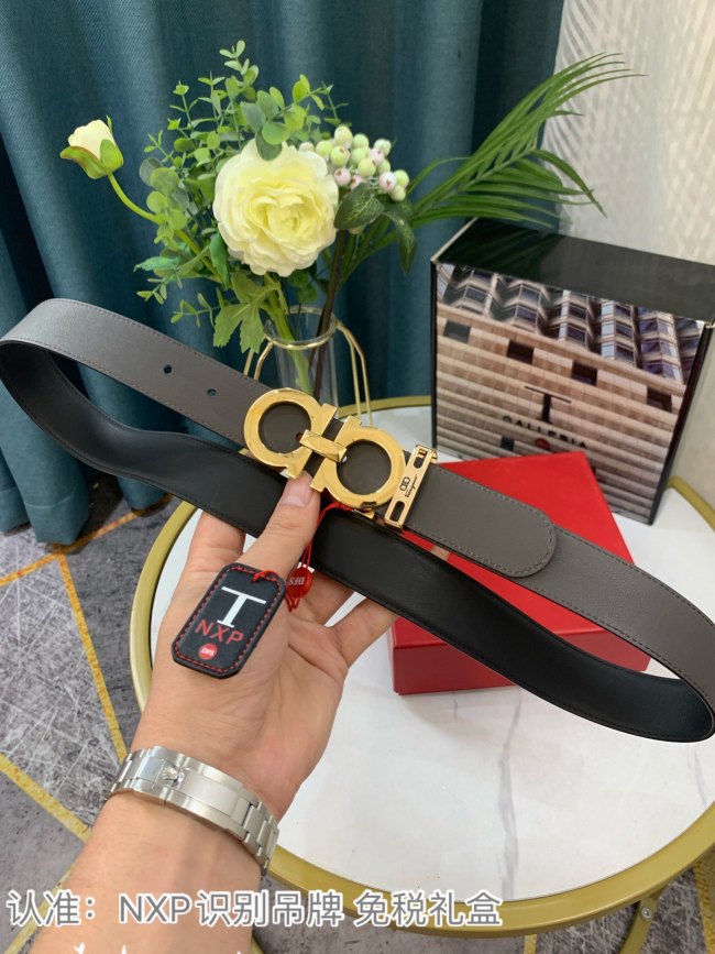 Streetwear Belt Ferragamo 319066 SIZE:3.5cm