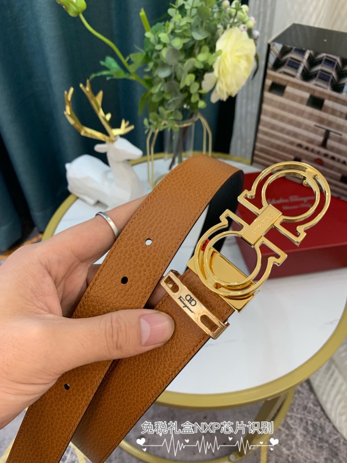 Streetwear Belt Ferragamo 319034m SIZE:3.5cm