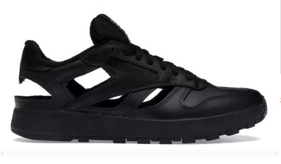 Reebok Classic Leather Tabi Decortique Low Maison Margiela Black