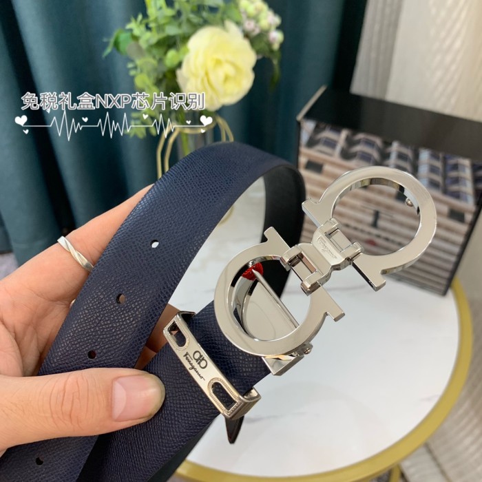 Streetwear Belt Ferragamo 319053 SIZE:3.5cm