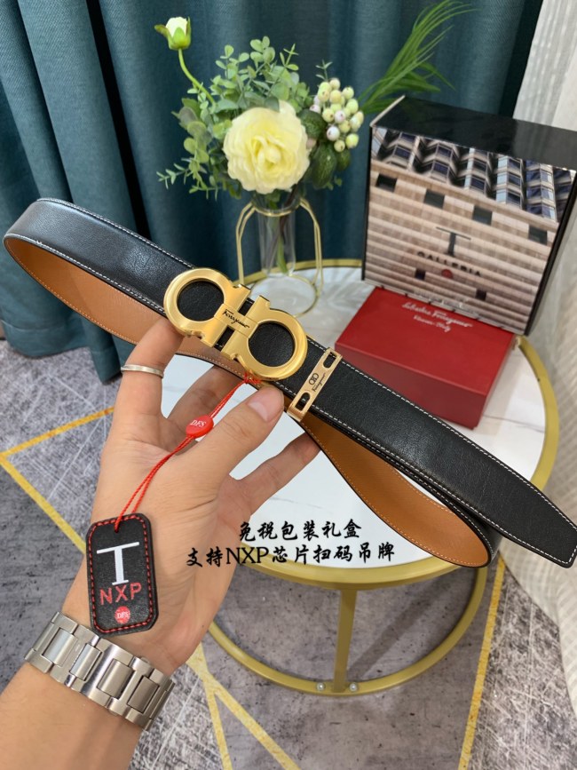 Streetwear Belt Ferragamo 319050 SIZE:3.5cm