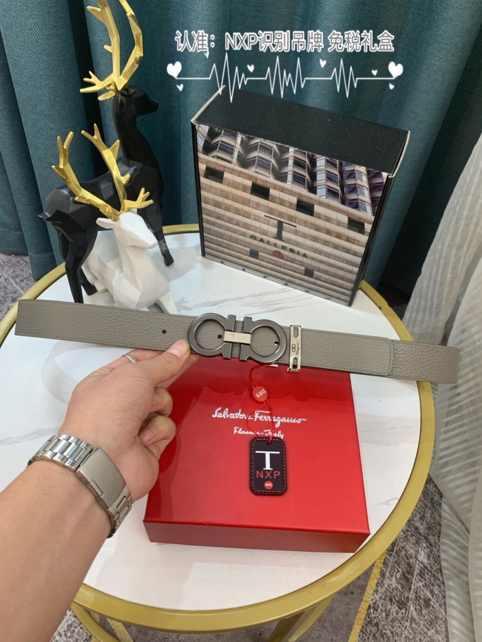 Streetwear Belt Ferragamo 319017 SIZE:3.5cm