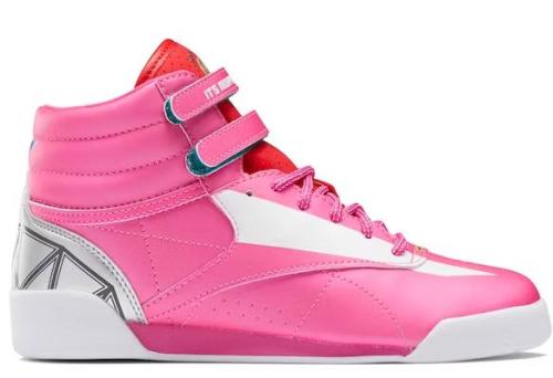 Reebok Freestyle Hi Power Rangers Pink Ranger (PS)