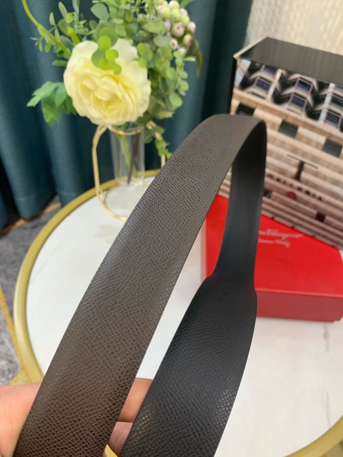 Streetwear Belt Ferragamo 319089 SIZE:3.5cm