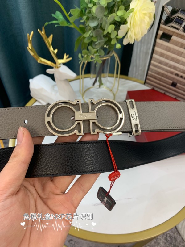 Streetwear Belt Ferragamo 319033 SIZE:3.5cm