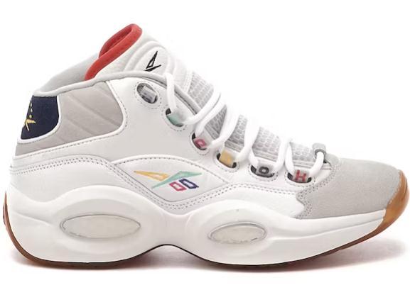 Reebok Question Mid Pure Grey Multi