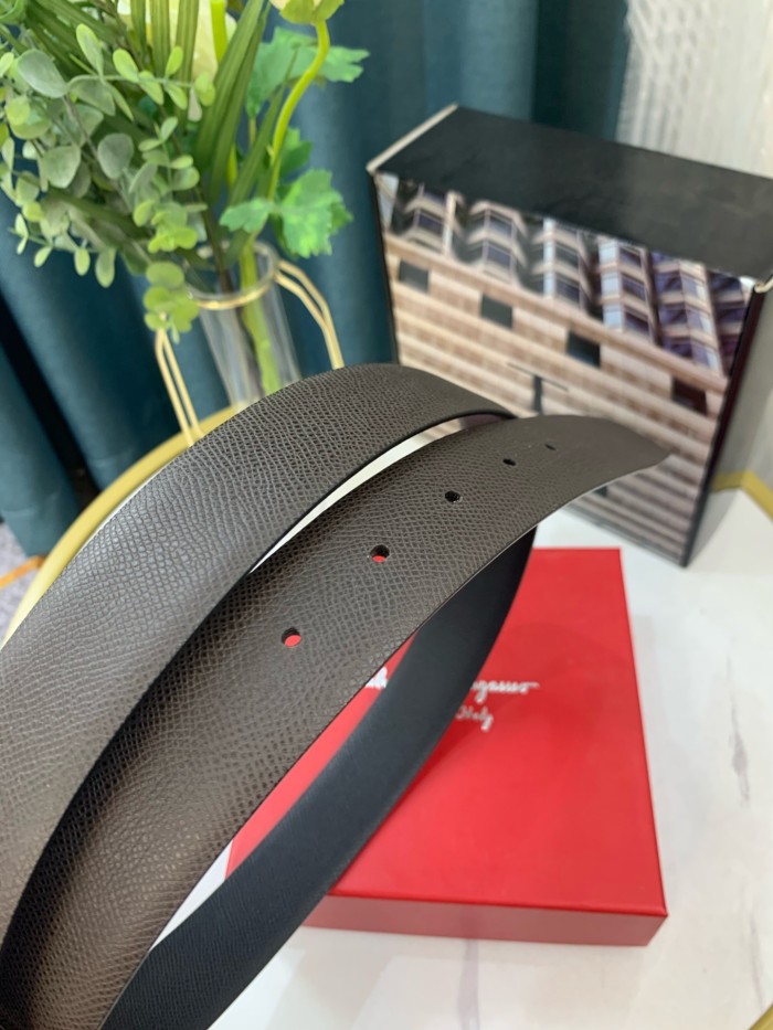 Streetwear Belt Ferragamo 319084 SIZE:3.5cm
