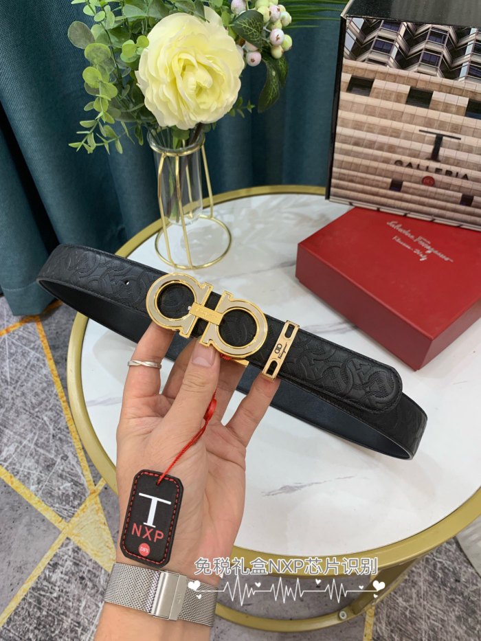 Streetwear Belt Ferragamo 319000 SIZE:3.5cm