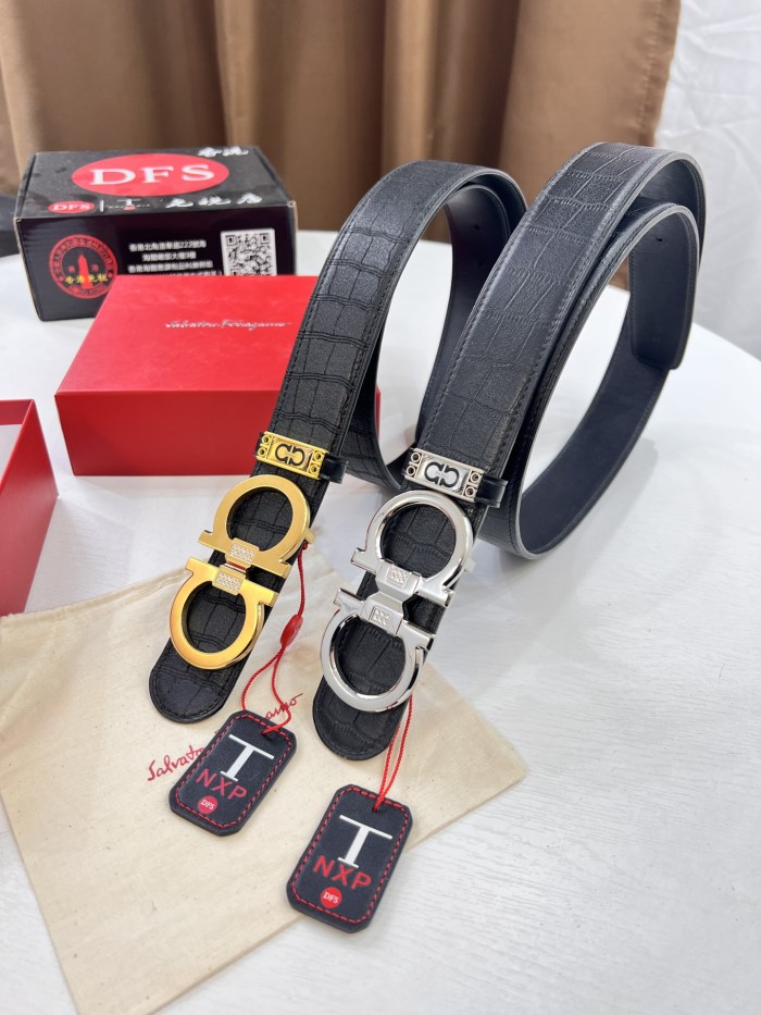 Streetwear Belt Ferragamo 321721 size:3.5cm