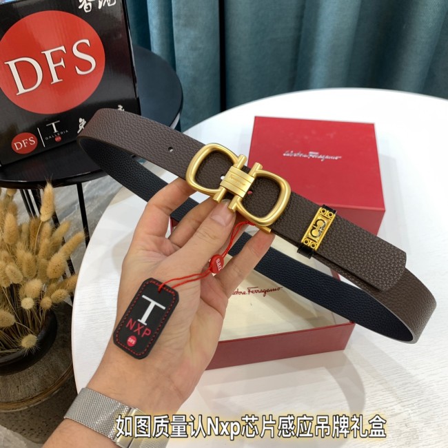 Streetwear Belt Ferragamo 321781 size:3.5cm