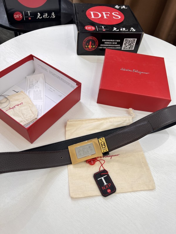 Streetwear Belt Ferragamo 321948 SIZE:3.5cm