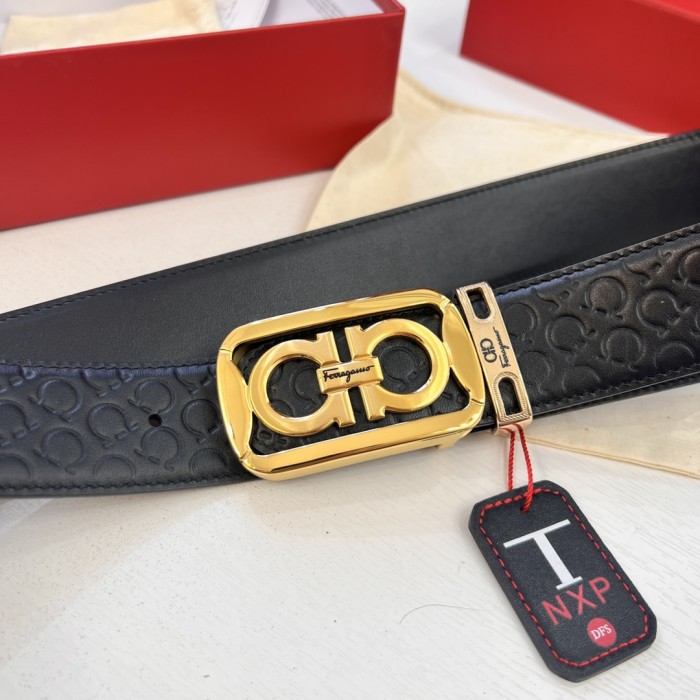 Streetwear Belt Ferragamo 321899 size:3.5cm