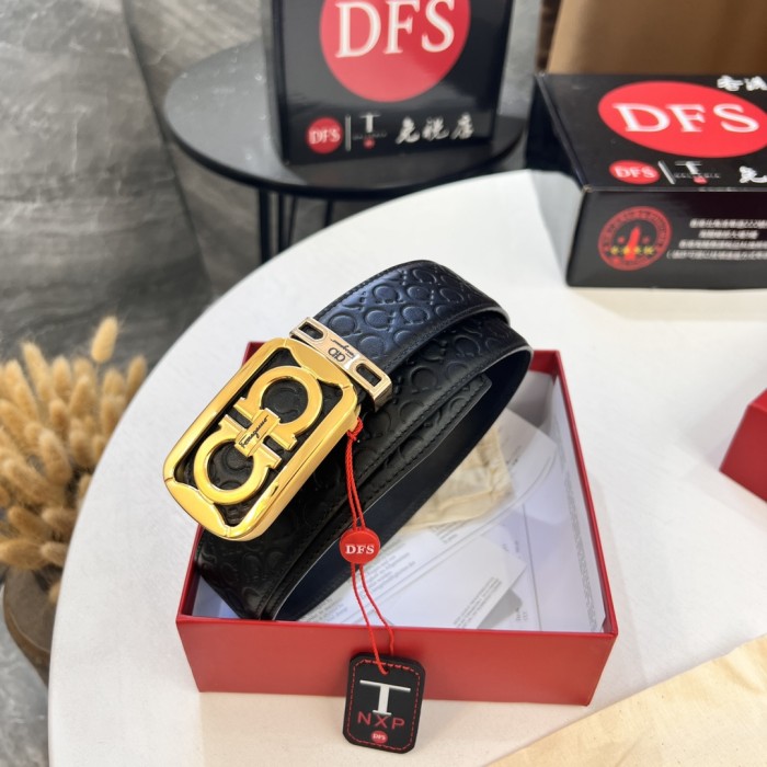 Streetwear Belt Ferragamo 321899 size:3.5cm