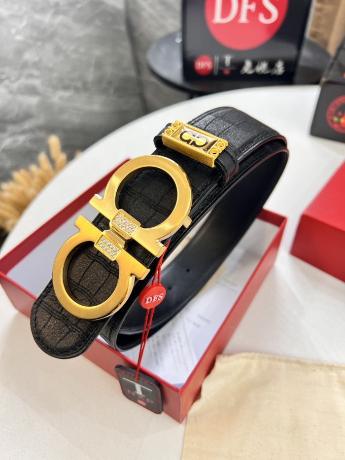Streetwear Belt Ferragamo 321720 size:3.5cm