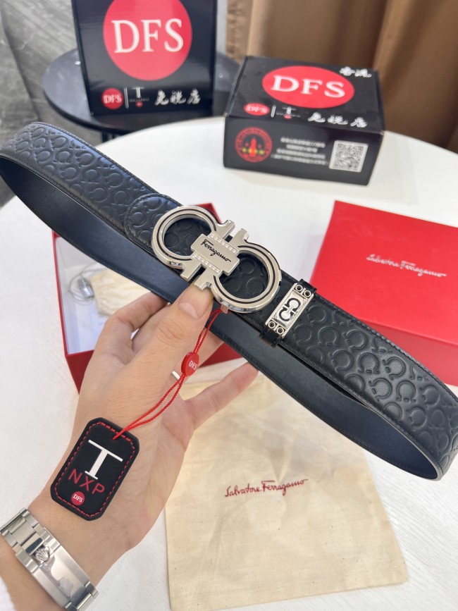 Streetwear Belt Ferragamo 321625 size:3.5cm