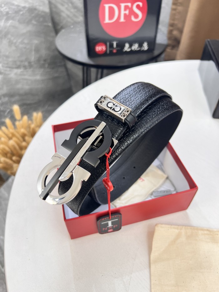 Streetwear Belt Ferragamo 321988 SIZE:3.5cm