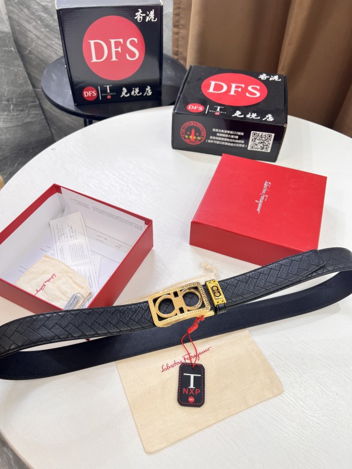 Streetwear Belt Ferragamo 321750 size:3.5cm