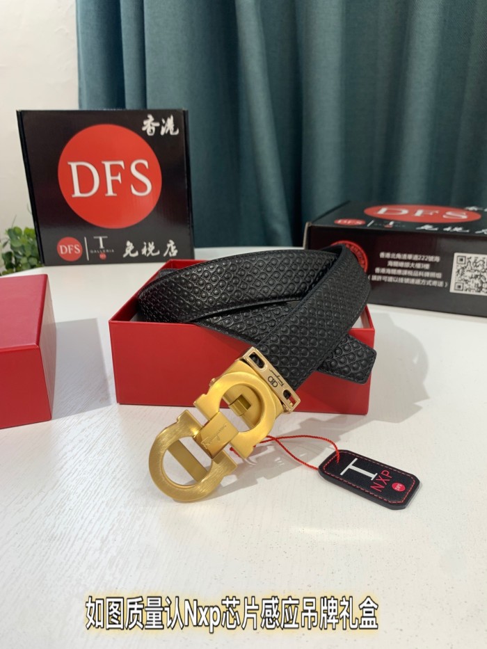 Streetwear Belt Ferragamo 321875 size:3.5cm