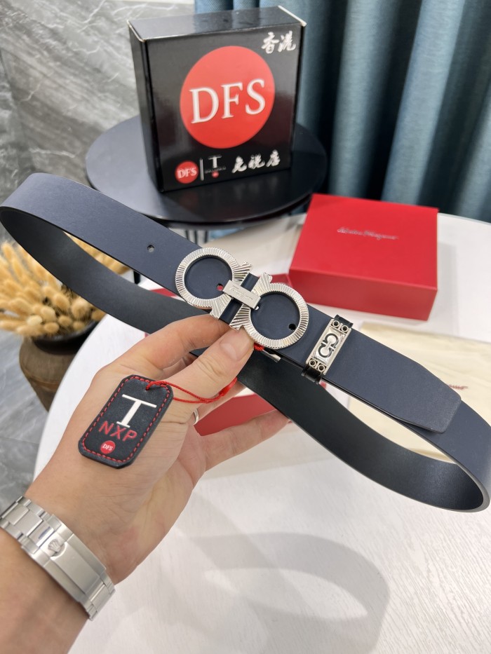 Streetwear Belt Ferragamo 321798 size:3.5cm