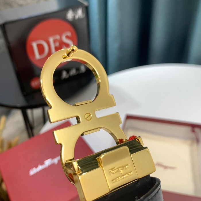 Streetwear Belt Ferragamo 321817 size:3.5cm