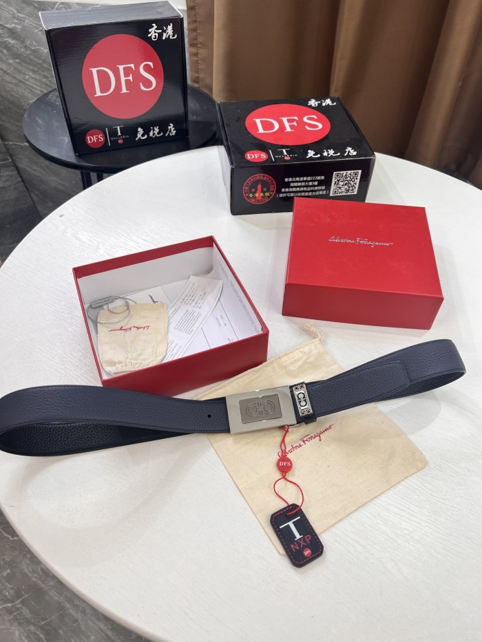 Streetwear Belt Ferragamo 321949 SIZE:3.5cm
