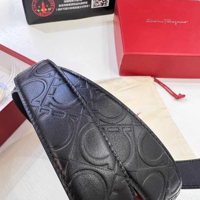Streetwear Belt Ferragamo 321694 size:3.5cm
