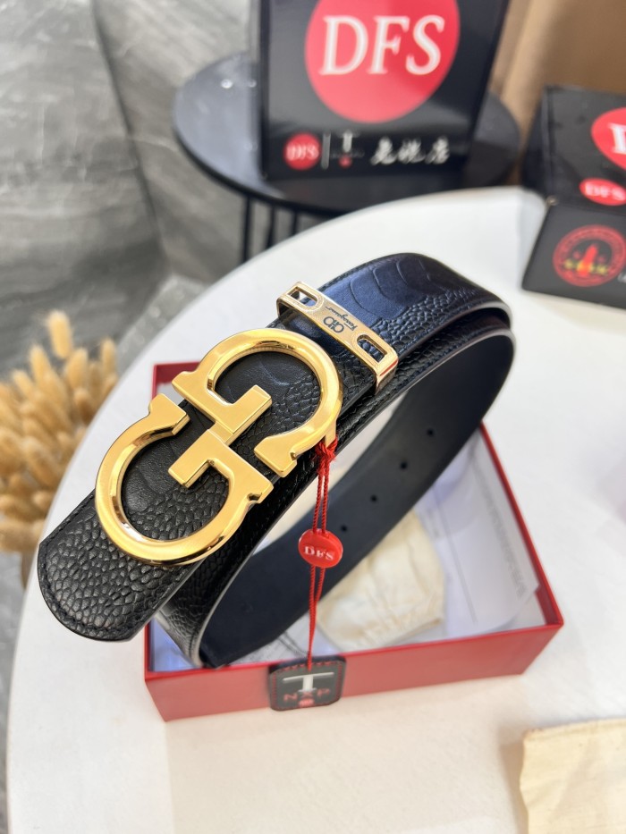 Streetwear Belt Ferragamo 321922 size:3.5cm