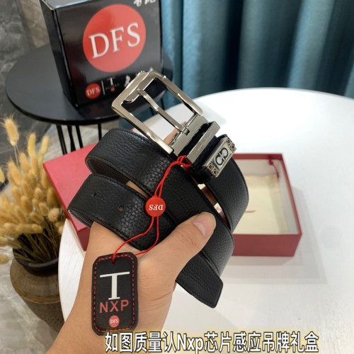 Streetwear Belt Ferragamo 321660 size:3.5cm