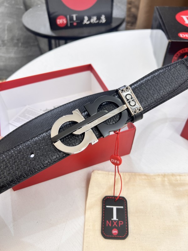 Streetwear Belt Ferragamo 321988 SIZE:3.5cm