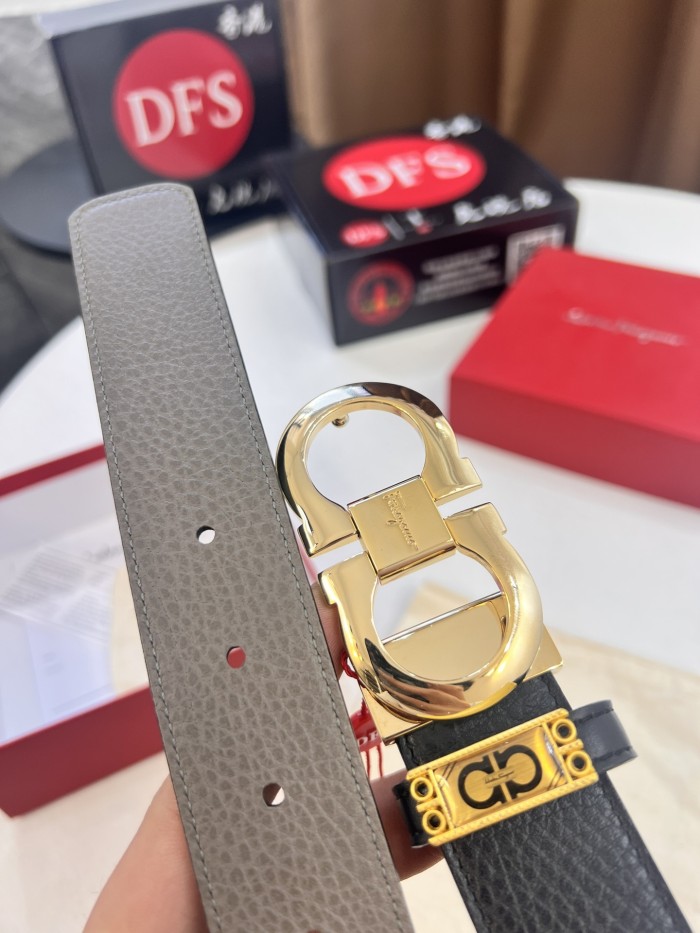 Streetwear Belt Ferragamo 321885 size:3.5cm