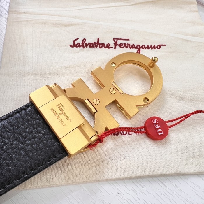 Streetwear Belt Ferragamo 321633 size:3.5cm