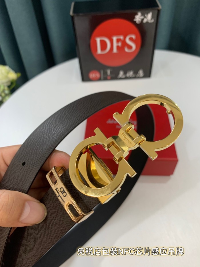 Streetwear Belt Ferragamo 321972 SIZE:3.5cm