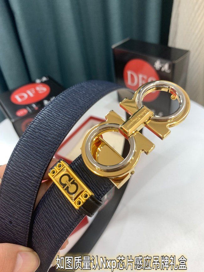 Streetwear Belt Ferragamo 321918 size:3.5cm