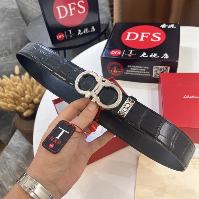 Streetwear Belt Ferragamo 321651 size:3.5cm