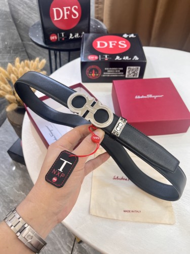 Streetwear Belt Ferragamo 321758 size:3.5cm